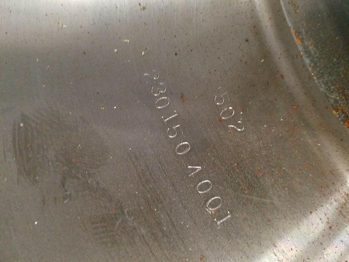 24" Pulley Wheel Meco Shiv Assembly Never Used 502 Steel # 2301504001