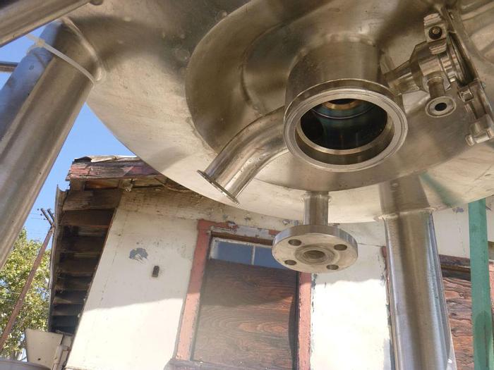 Used Reactor, 40 Gallon, 316L S/st, Jkt, 50 PSI, Precision, #S744229