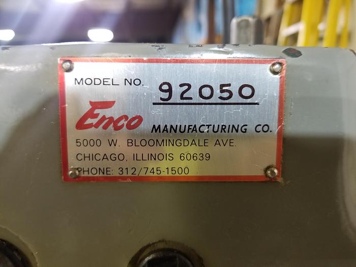 Refurbished Enco 92050, 9" x 42", Turret Head Milling Machine, 2HP, 3PH, 208V