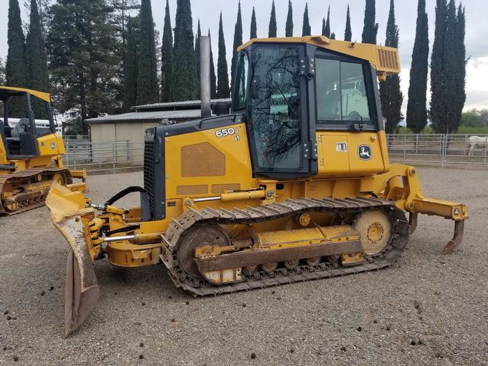Used 2012 John Deere 650J LT Crawler Dozer