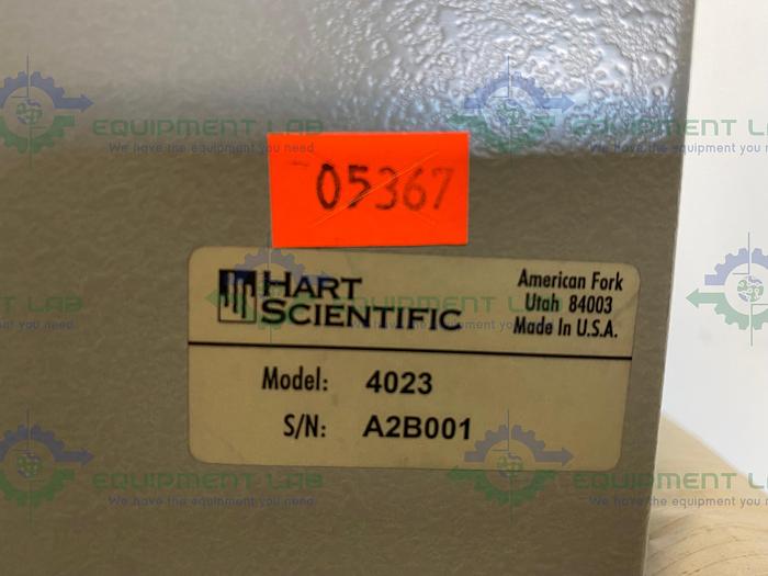 Used Fluke / Hart Scientific 4023 Constant Temperature Calibration Bath 25° to 150°C