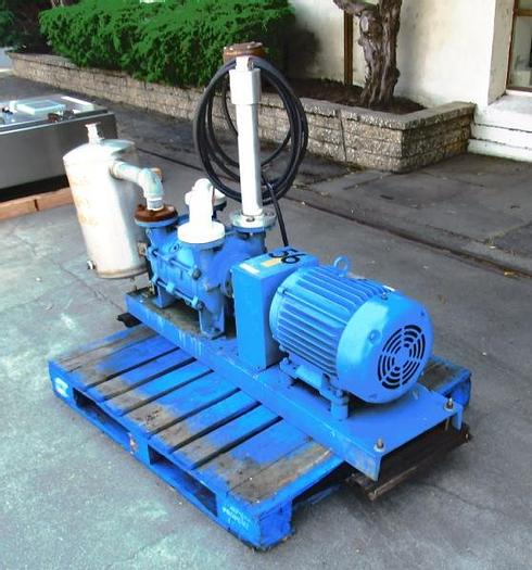 Used Pump, Liquid Ring, Kinney, 15 HP, 192 CFMPump, Liquid Ring, Kinney, 15 HP, 192 CFM #C742065