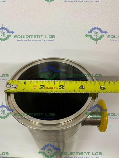 Used Sommer & Strassburger 4" Sanitary x 50" L 9.5 Liter Filter Housing Column 290PSI