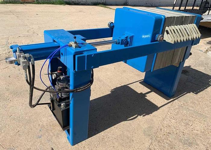 Used FP-46: Used 3 cu. ft. JWI Filter Press
