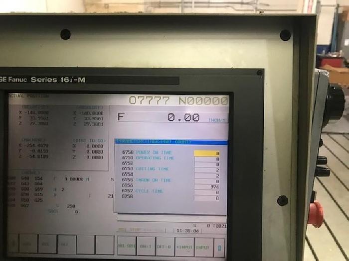 Used Anayak Nicolas Correa HVM-T-10000 CNC 5-Axis Travelling Column Mill