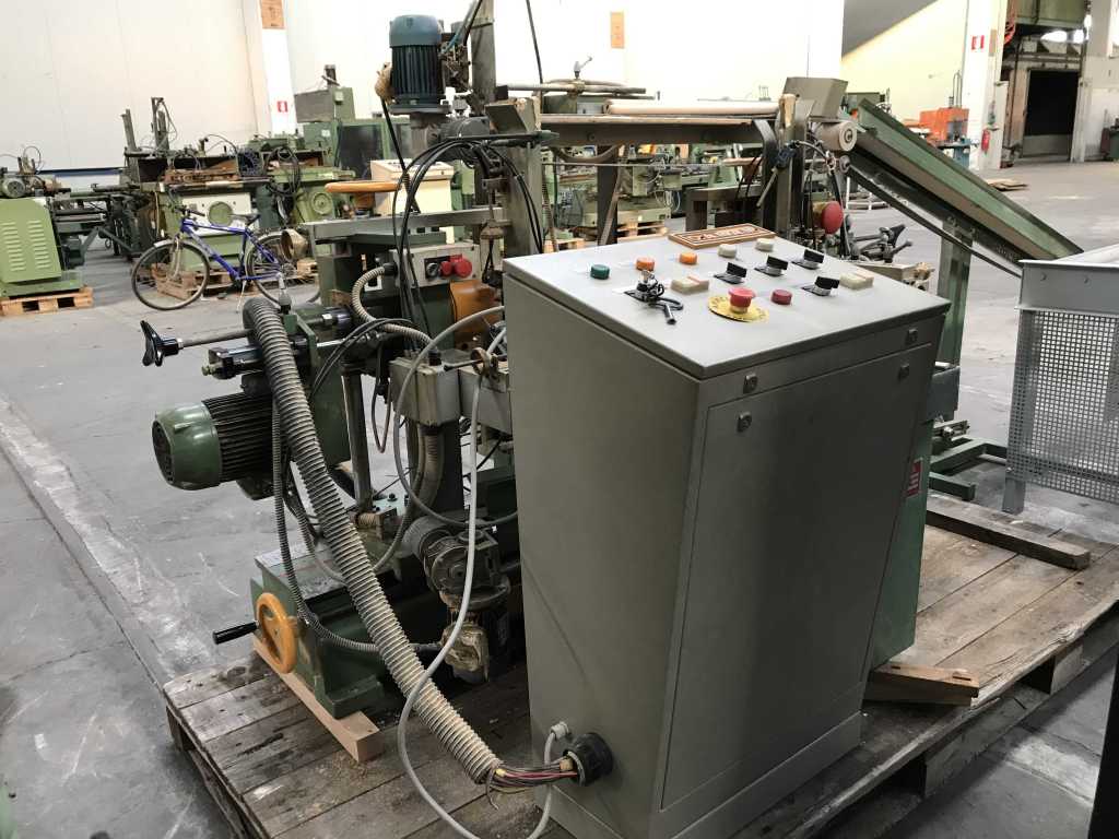 Usato Fresatrice smussatrice automatica per teste di gambe o elementi tondi