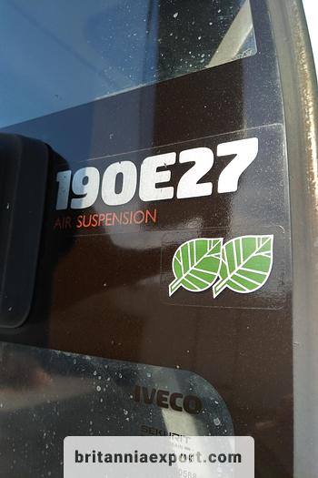 Used 2001 VOLVO FL 19 250 + Iveco Eurotech 190E27 R 19 ton curtainsider