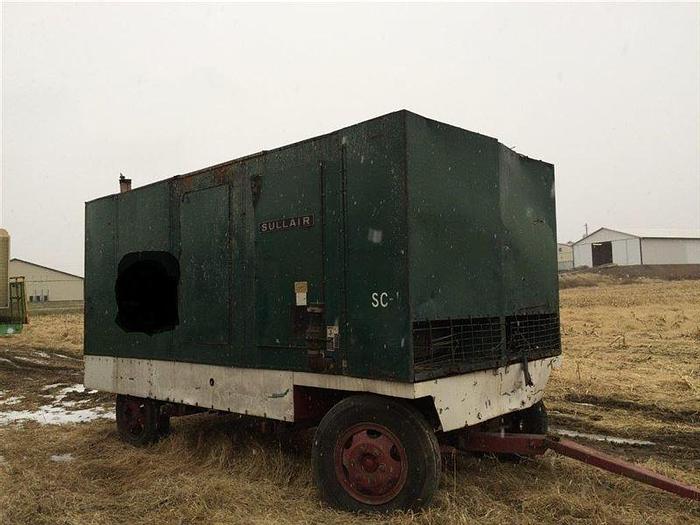Used 1985 Sullair 1600 cfm / 100 psi Air Compressor