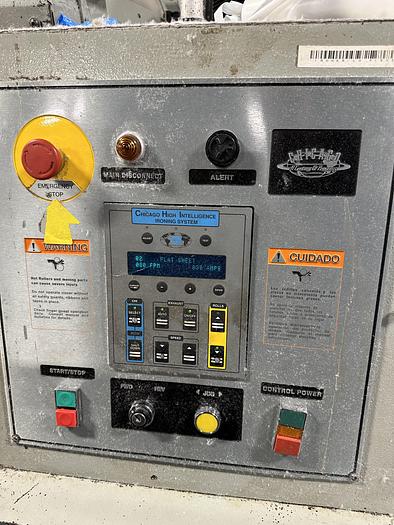 Used Chicago 2 roll 32" steam ironer