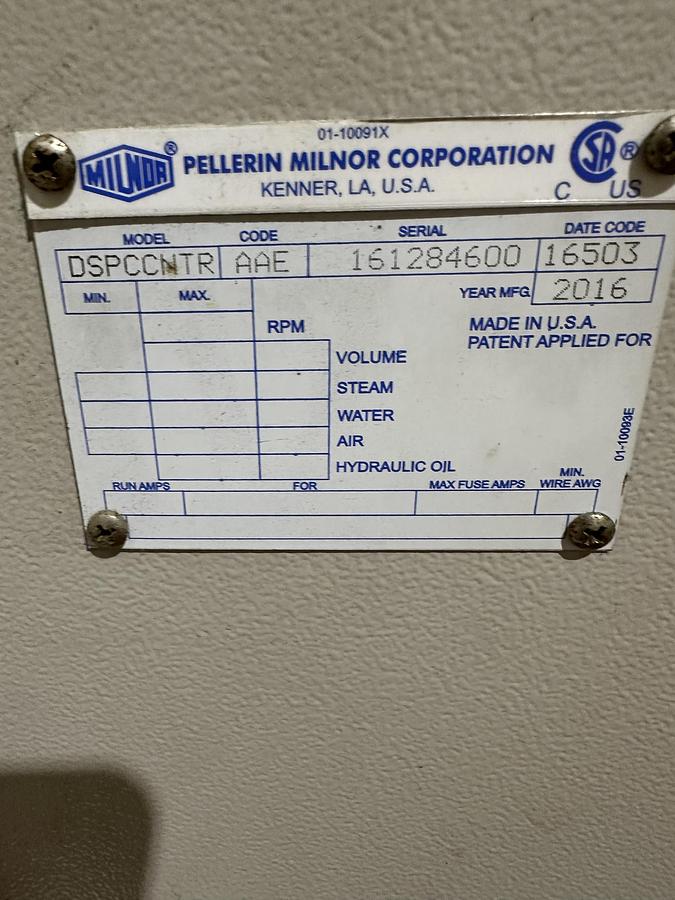 Used 2016 MILNOR 76039L3F