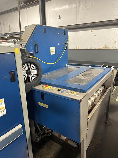 Used Chicago sheet folder w/stacker