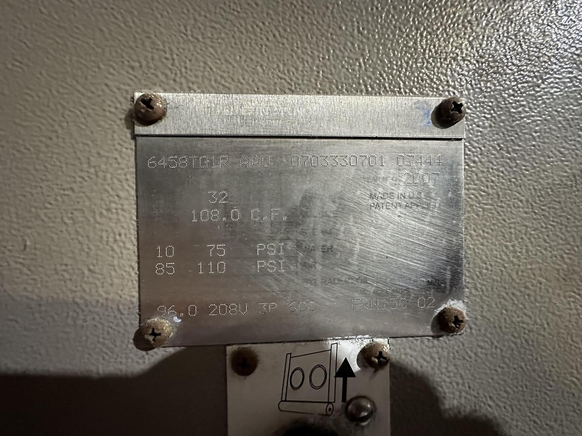 Used 2007 MILNOR 6458TG1R GAS DRYER (3 AVAILABLE)