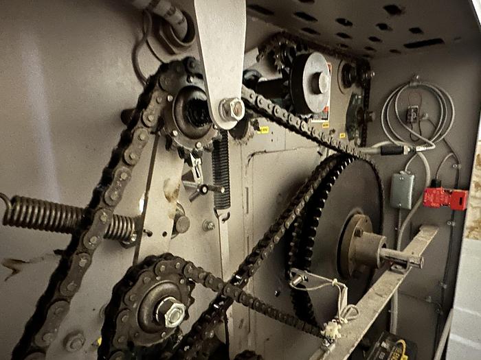 Used Chicago 24" x 136" gas ironer