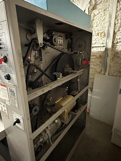 Used Chicago 24" x 136" gas ironer