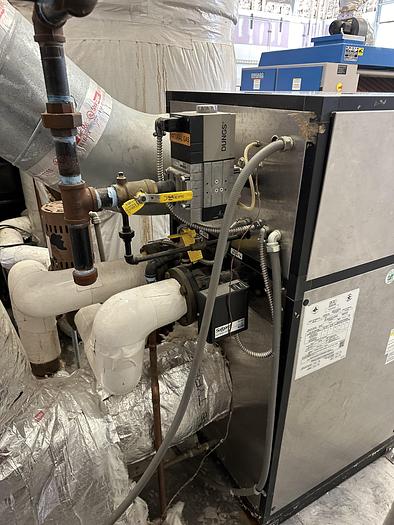 Used RBI water heater with storage tank