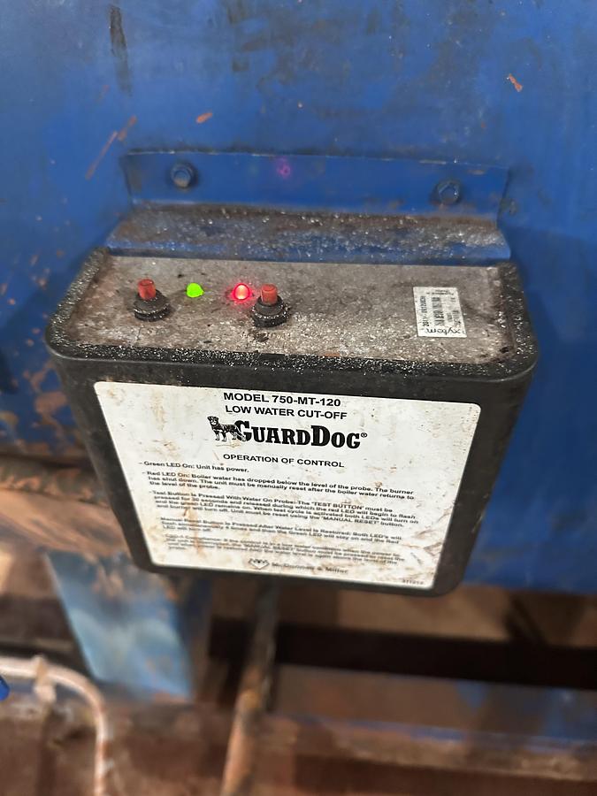 Used 2009 Hurst 100HP steam boiler