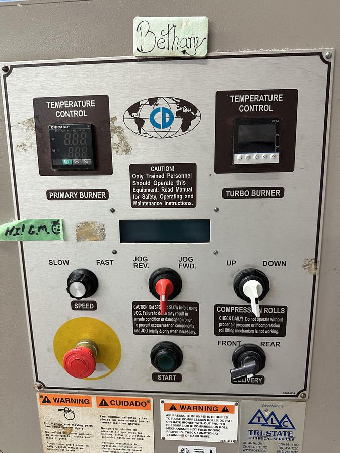 Used 2013 Chicago Dryer Imperial 48 LP gas