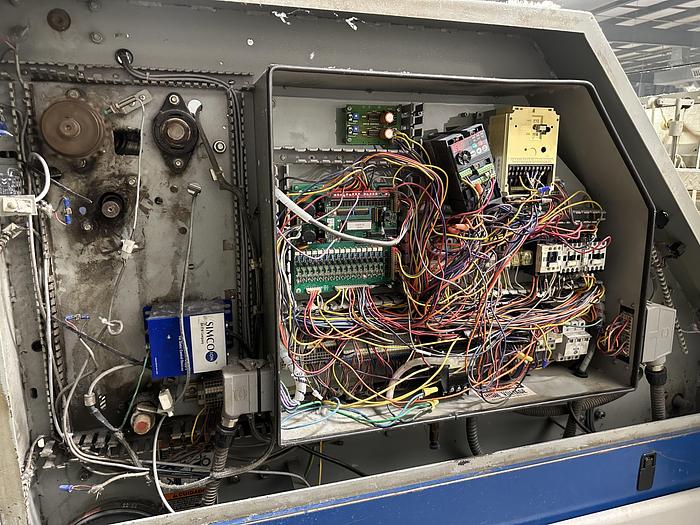 Used Chicago sheet folder with stacker