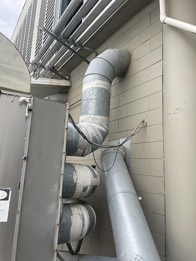 Used Energenics stainless steel lint filter