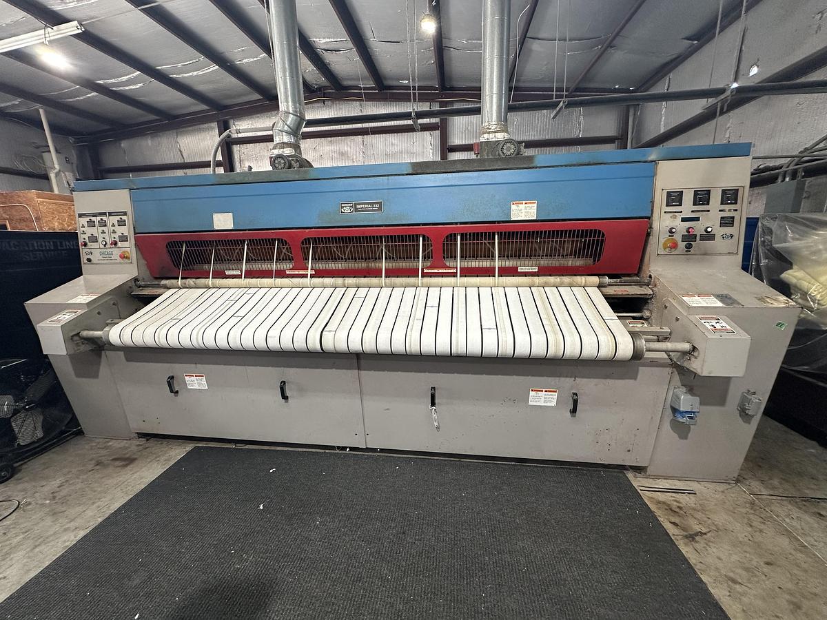 Used 2010 Chicago Dryer Imperial 232 LP gas ironer