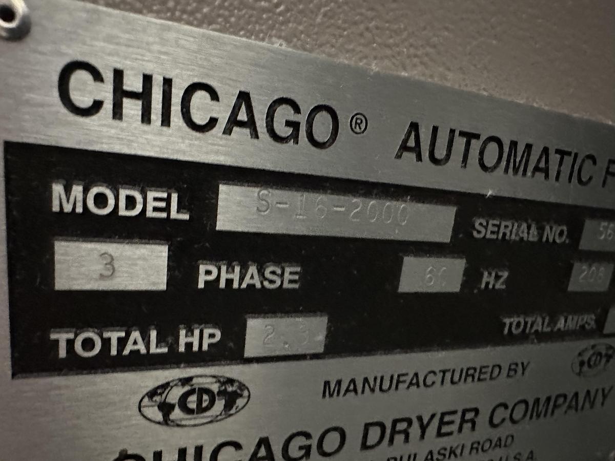 Used 2009 Chicago Dryer