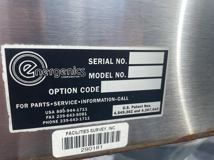 Used 2013 ENERGENICS S20