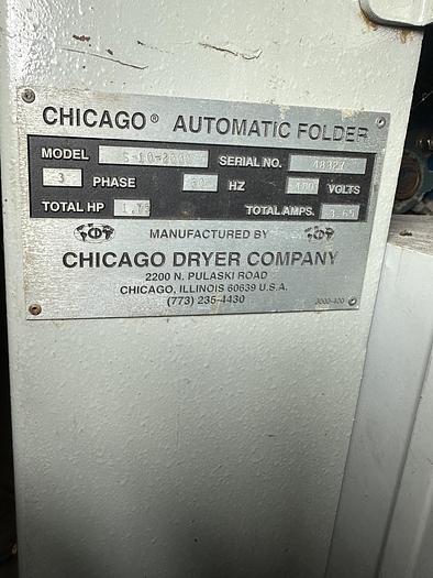 Used Chicago S-10 folder