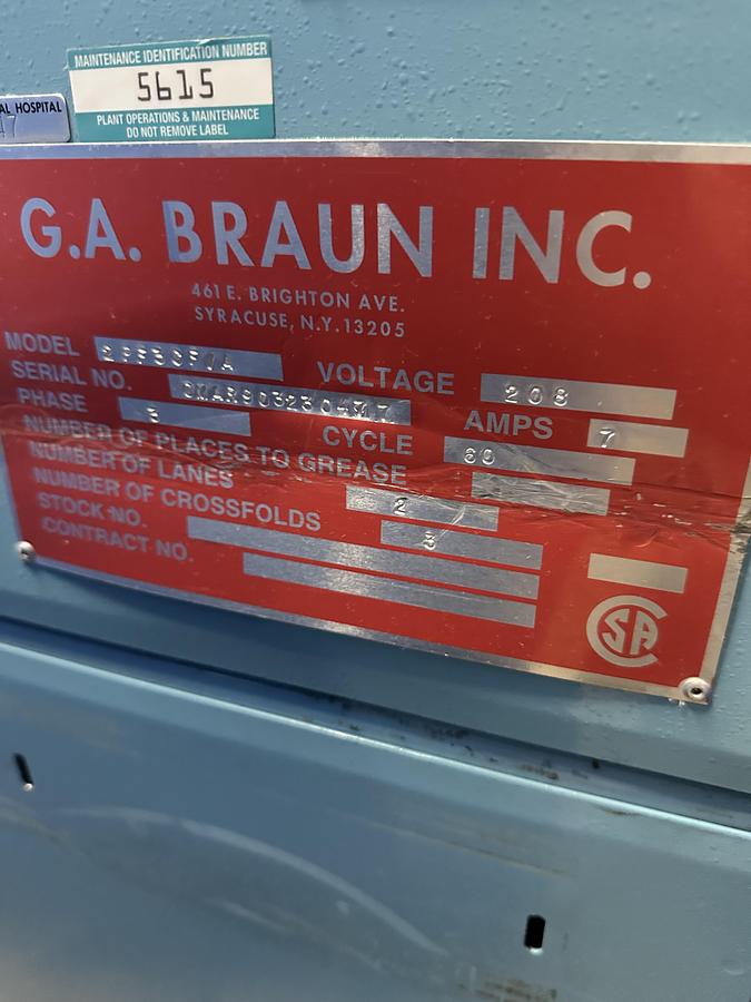 Used 2003 BRAUN 2PF3CF/A