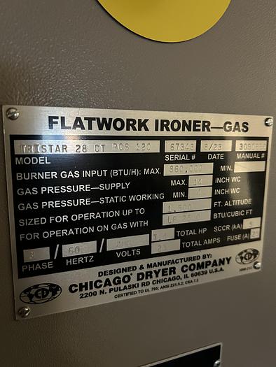 2023 CHICAGO Tristar 28 CT PCS