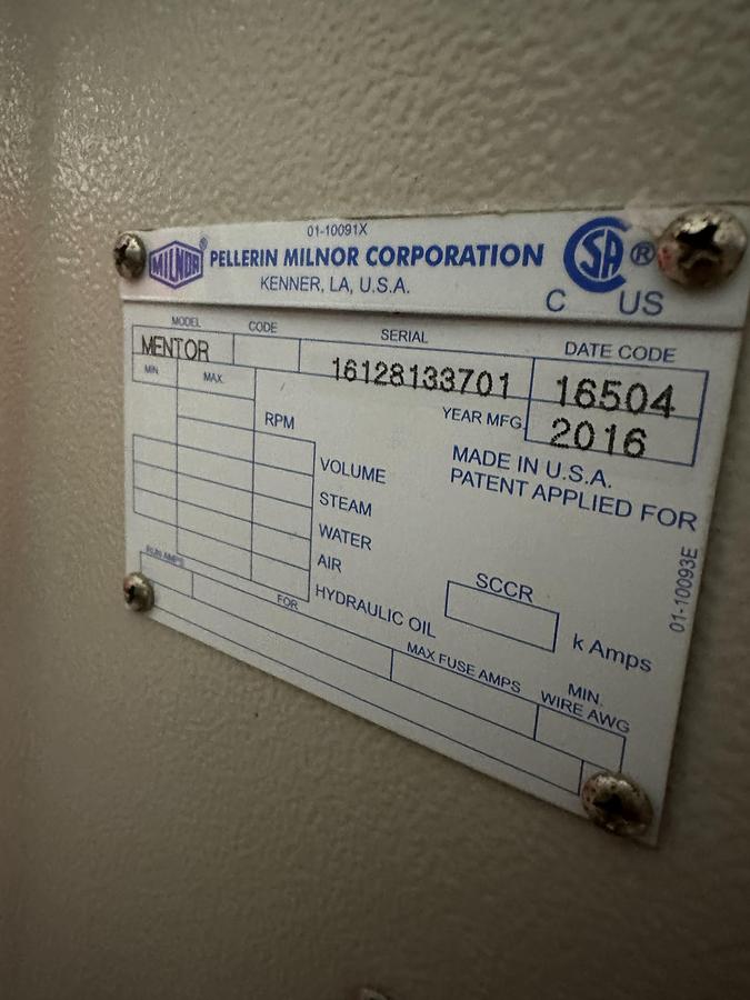 Used 2016 MILNOR 76039L3F