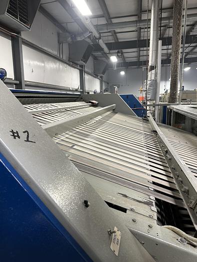 Used Chicago sheet folder with stacker