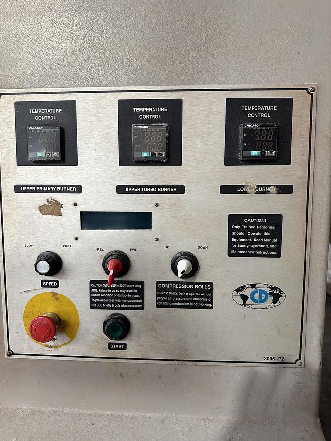 Used 2010 Chicago Dryer Imperial 232 LP gas ironer