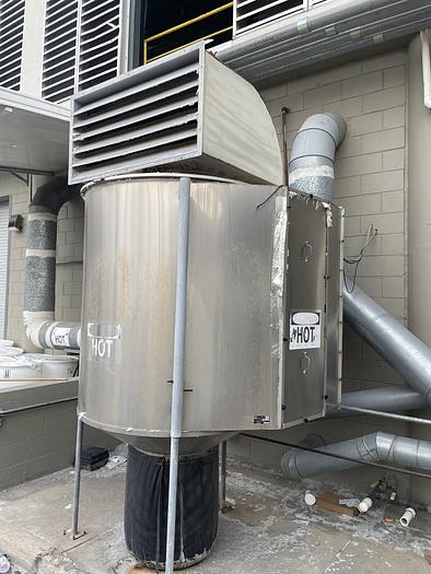 Used Energenics stainless steel lint filter