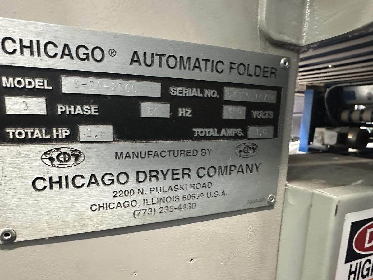Used 2006 Chicago Dryer S-20-2000