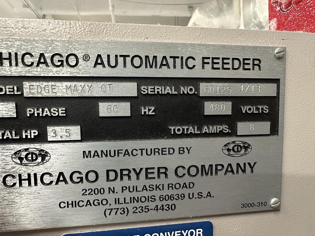 Used 2013 Chicago Dryer Edge Maxx