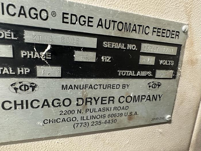 Used Chicago King Edge feeder