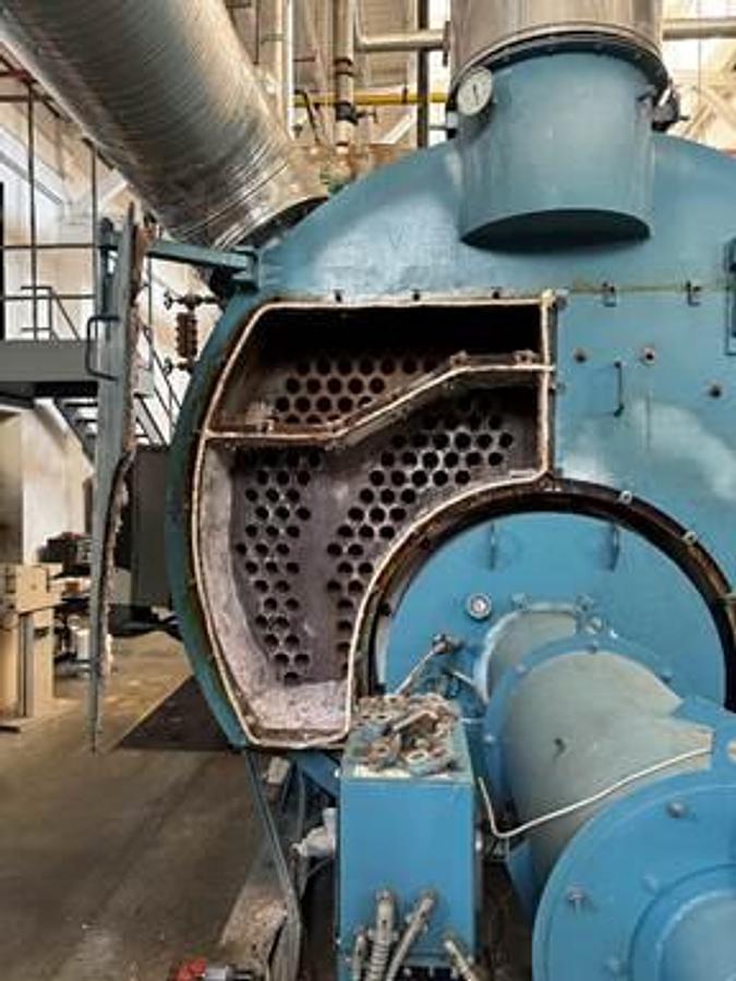 Used Superior 400HP boiler with economizer