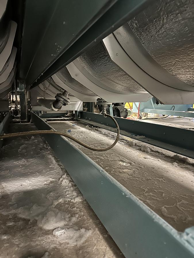 Used 2002 BRAUN 2 ROLL STEAM IRONER