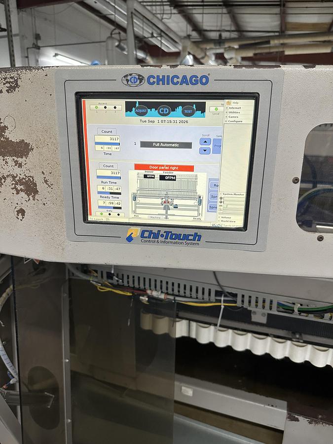 Used 2012 Chicago Dryer Blanket Blaster Edge
