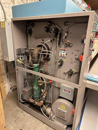 Used Chicago 24" x 136" gas ironer