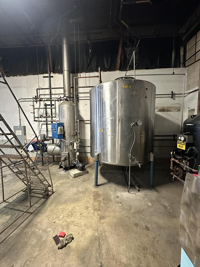 Used Ludell 2.2mmBTU Water Heater w/tank