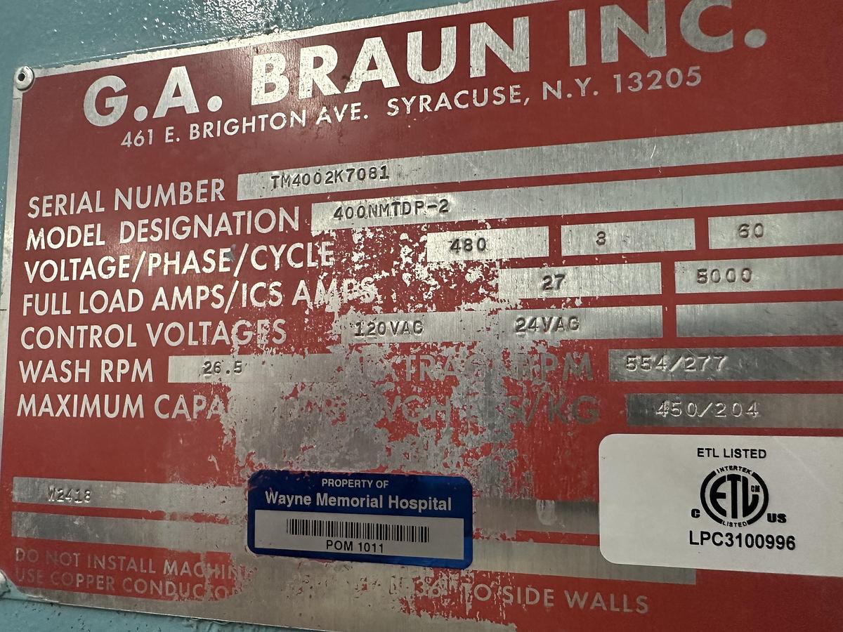 Used 2007 BRAUN 400NMTDP-2