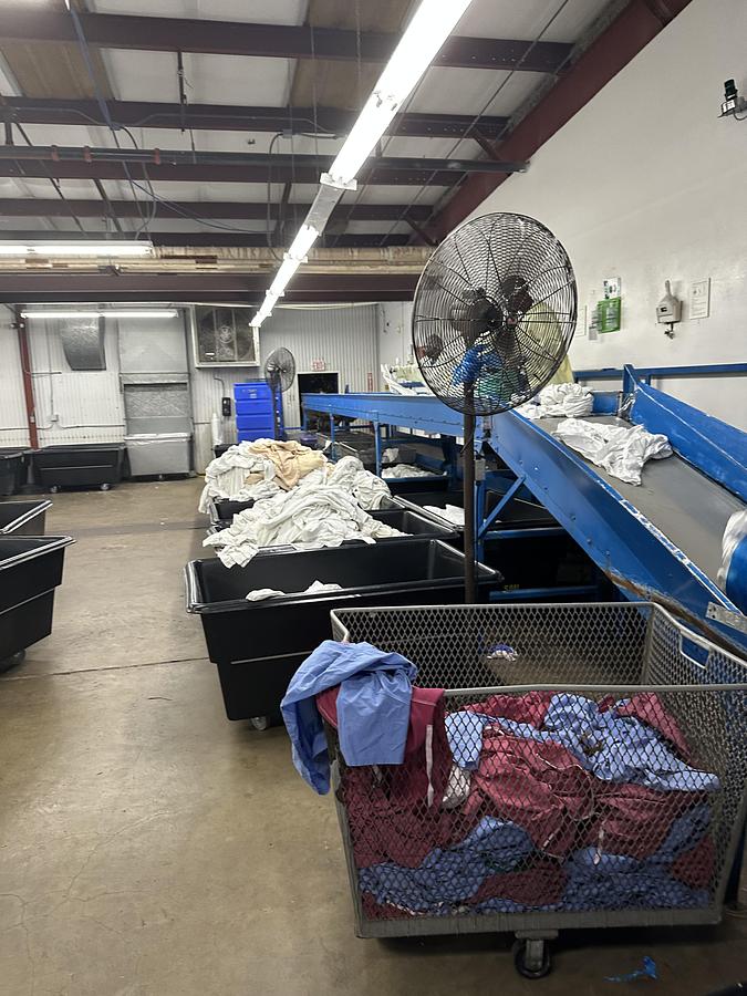 Used Speed Check soil sort conveyor