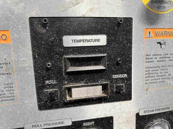 Used Chicago 2 roll 32" steam ironer