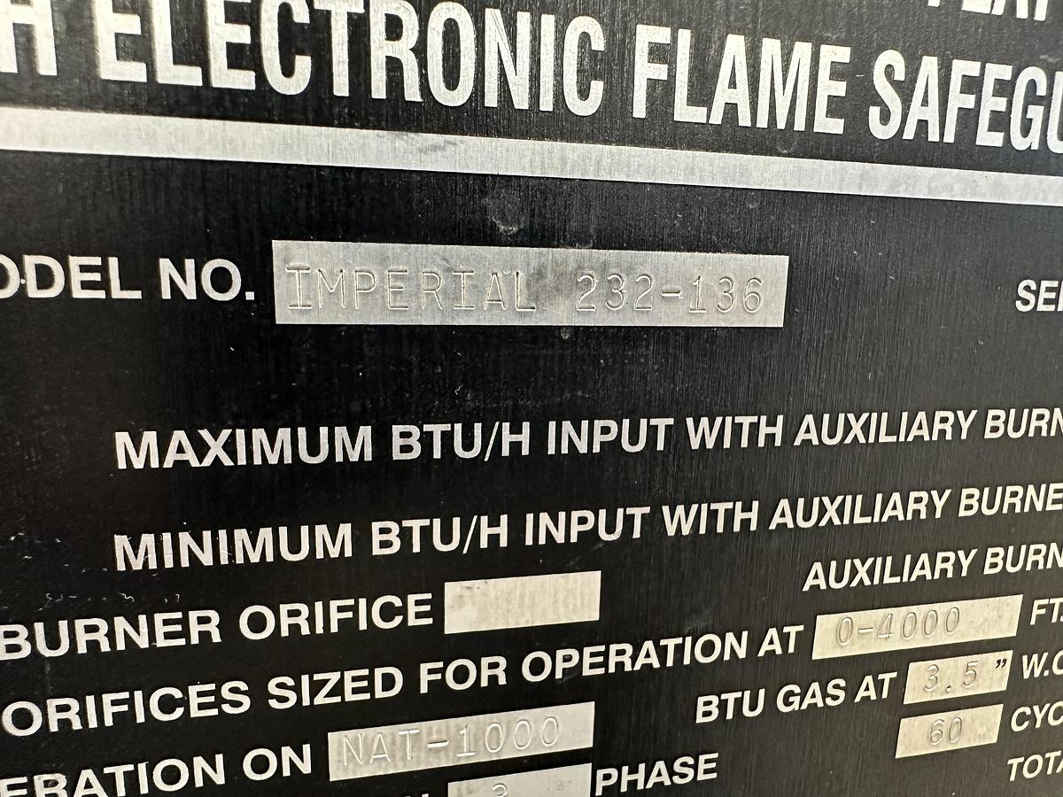 Used 2012 Chicago Dryer Imperial 232-136