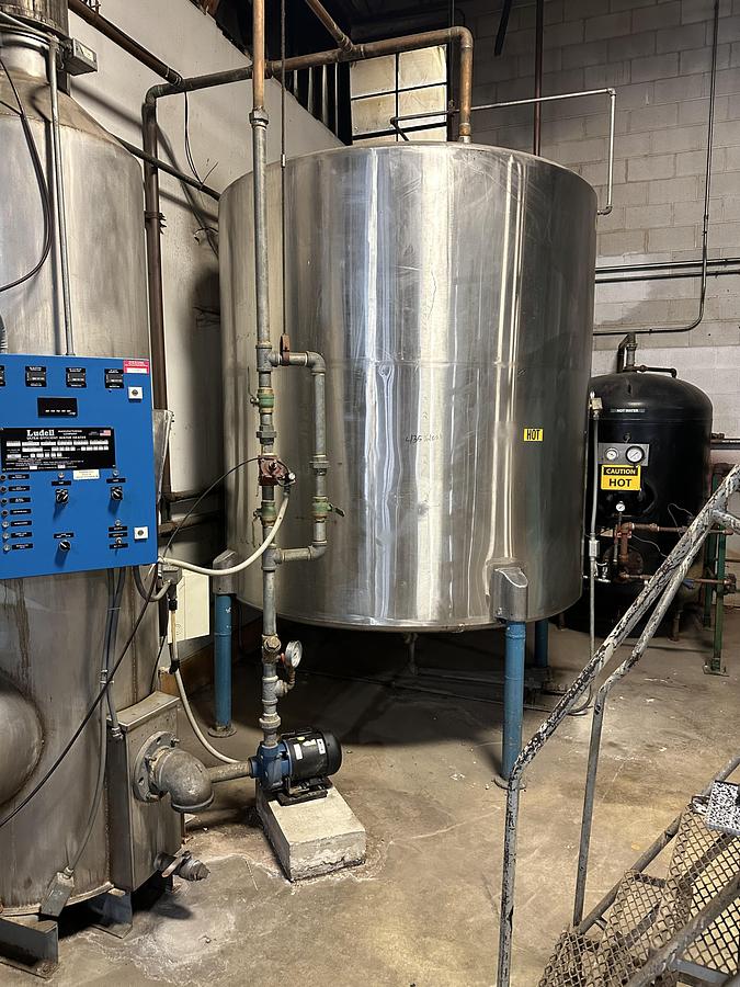 Used Ludell 2.2mmBTU Water Heater w/tank