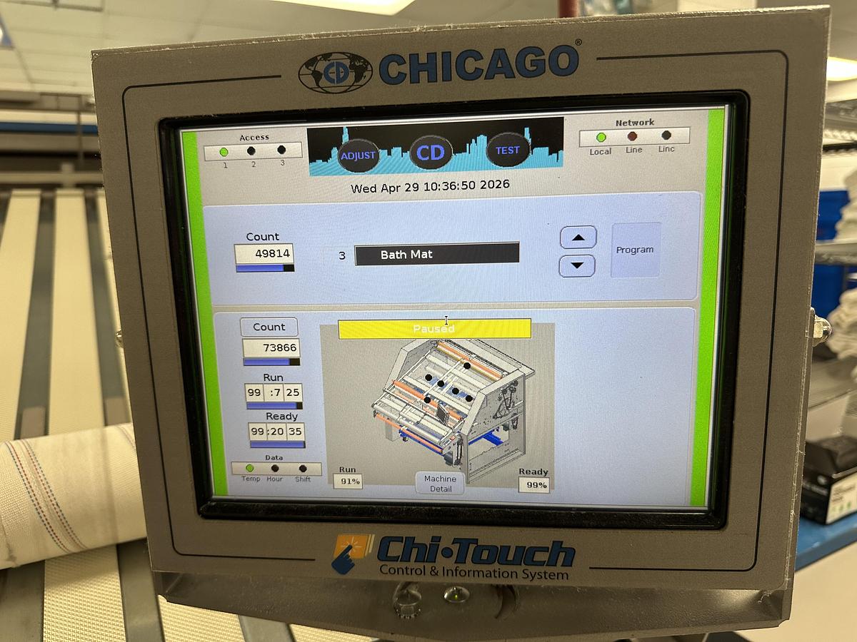 Used 2016 Chicago Dryer S-MINI Triple Play