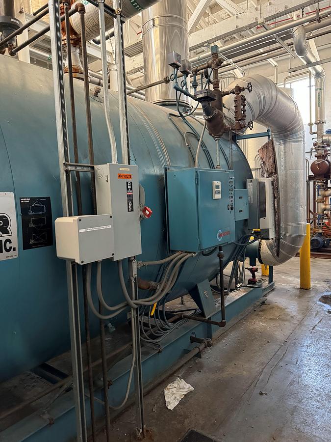 Used Superior 400HP boiler with economizer