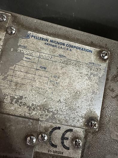 Used Milnor loading/weighing conveyor