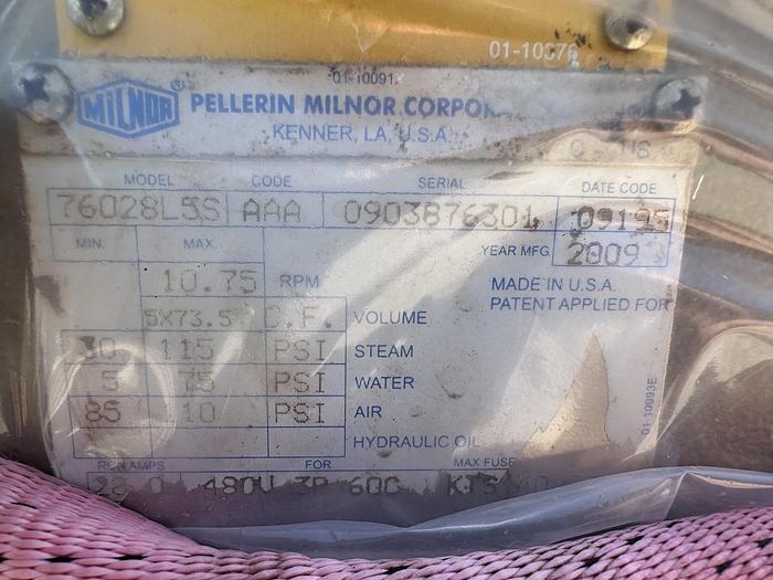 Used 2009 Milnor CBW